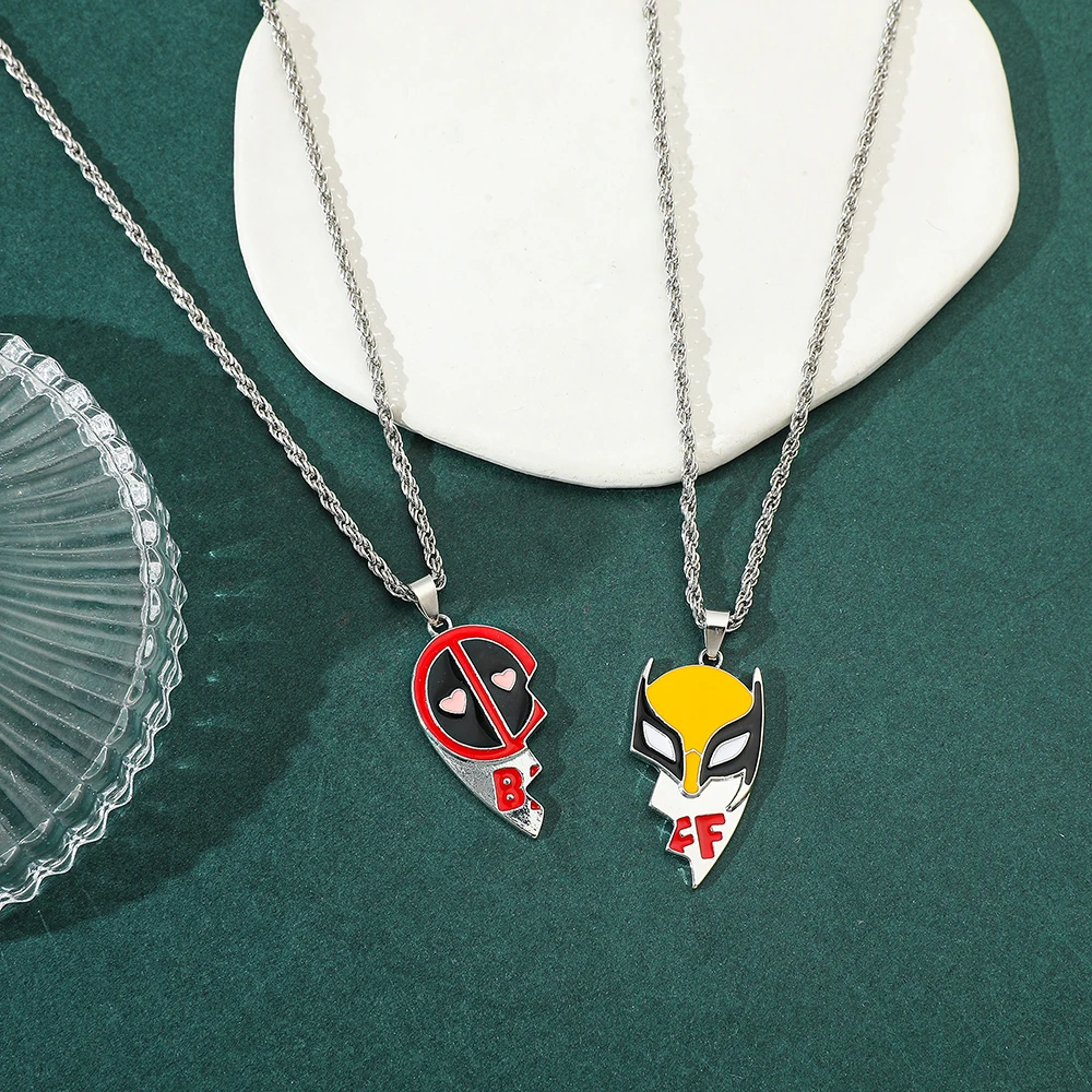 2pcs Deadpool Wolverine Heart- - Model Kit Accessories 评论和价格
