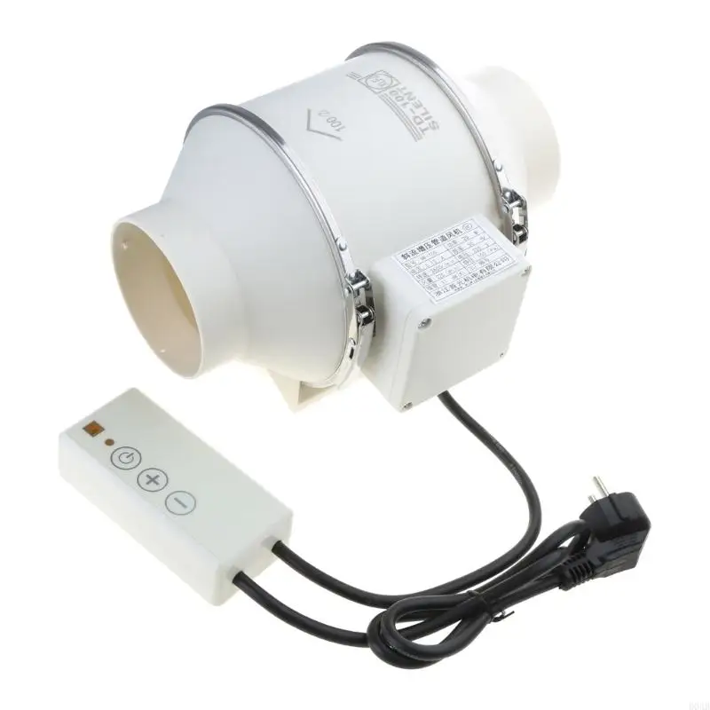 D0AB 3/4 นิ้วพัดลมผนังหน้าต่างห้องน้ำติดตั้งห้องครัวห้องน้ำในบ้านแบบอินไลน์