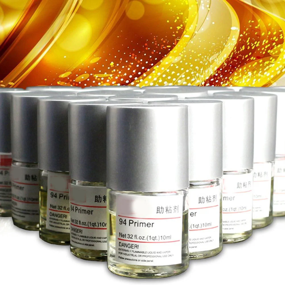 3병 10Ml 접착 촉진제 자동차 다목적 강화 양면 접착제 유리 금속 세라믹