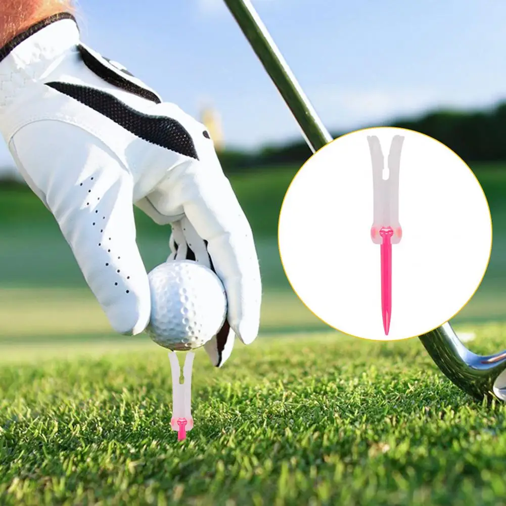 Rotating Ball Spikes Adjustable Golf Tee with Stable Ball Holder Practice Accessories for Golfer Training for Stable