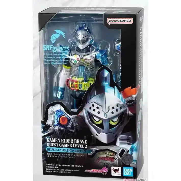 

Bandai In Stock Shf Kamen Rider Brave Quest Player Lv2 Base Form Heisei Generations Second Rider Action Figure Collectible