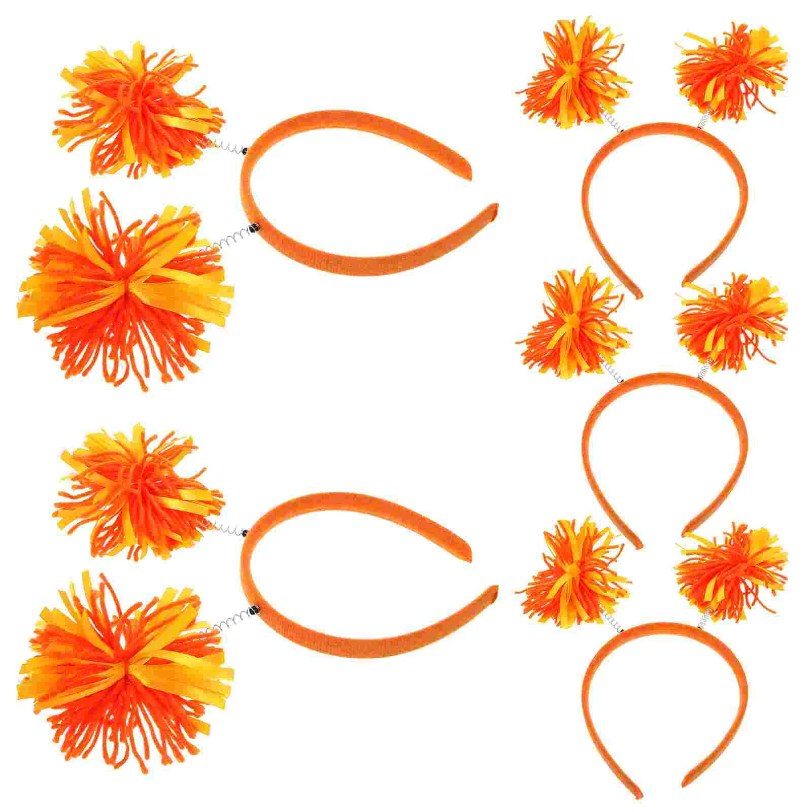 5 Pcs Hair Accessories Bands Carnival Cute Headbands Party Headdress Cosplay Colored Fluffy Funny Boppers