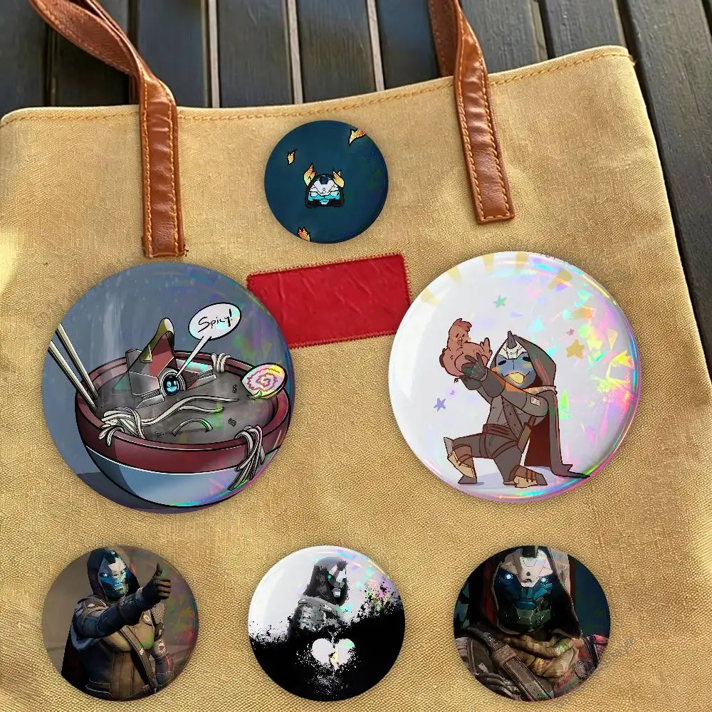 

Cayde 6 Witness D-Destiny-2 Badges Personalized Handmade Round Brooches Pins Accessory 25mm 75mm 44mm 58mm 32mm