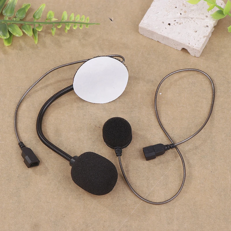 ل Cardo Freecom/Spirit دراجة نارية خوذة بلوتوث إنترفون سلك ناعم ميكروفون سلك صلب ميكروفون ومكبر صوت 3.5 مللي متر #2