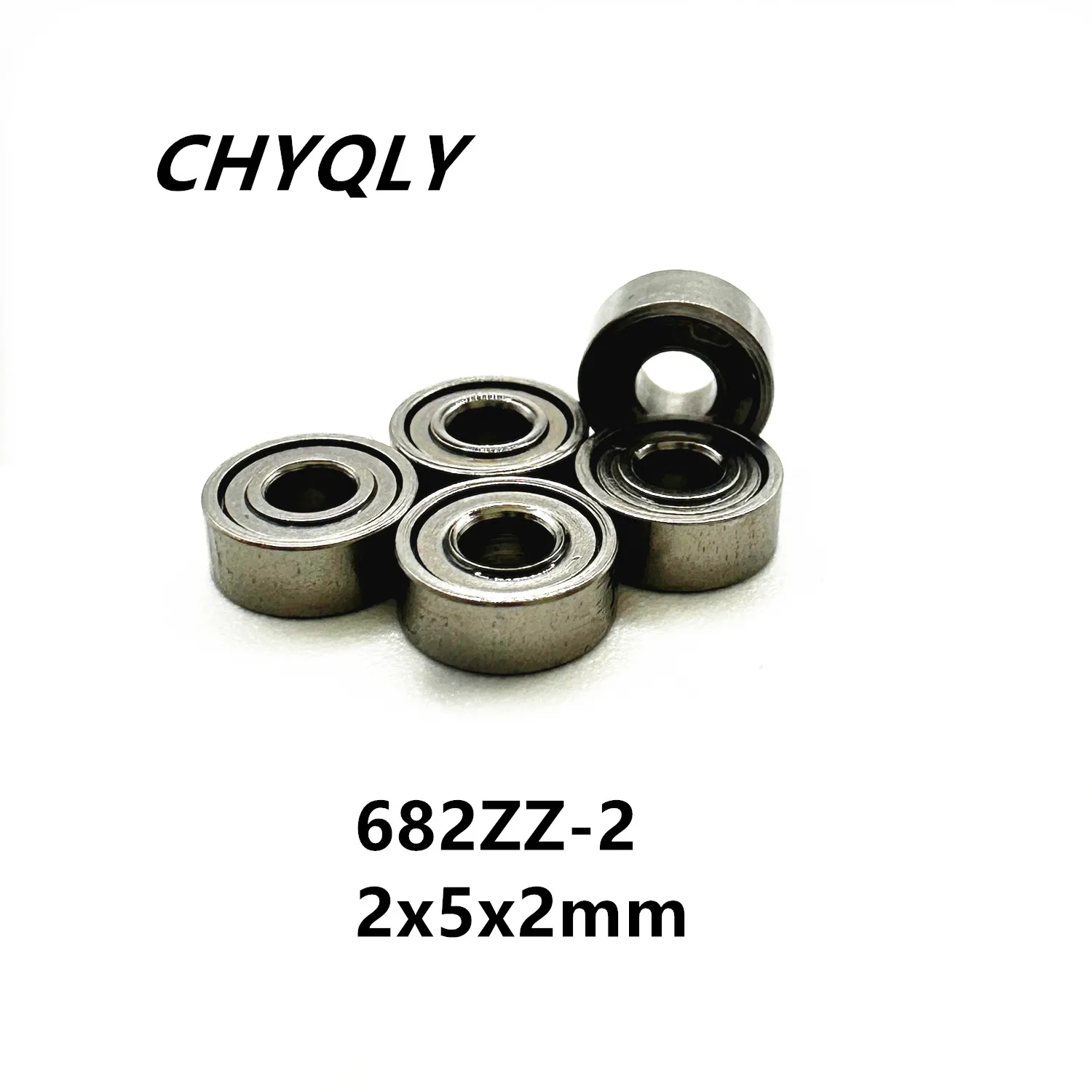 50 sztuk 682ZZ-2 2x5x2 mm łożysko kulkowe zwykłe łożysko miniaturowe wysokiej jakości Model samolotu 682Z — zdjęcie 2
