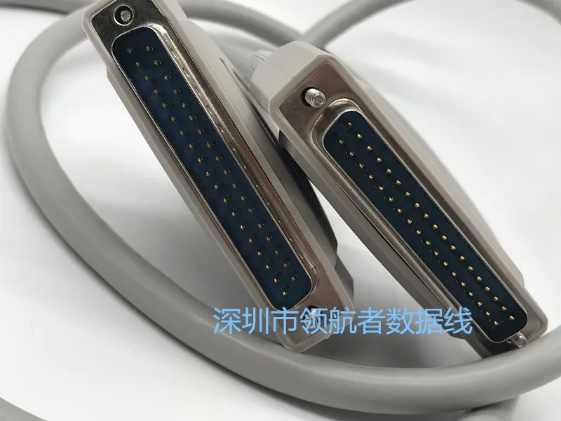 DB37 Lõi Cáp Đực-Nam Đường Dây Liên Lạc DB37 Cho Kim Dữ Liệu Cáp Bọc Lưới 1.5 Mét Tất Cả đồng