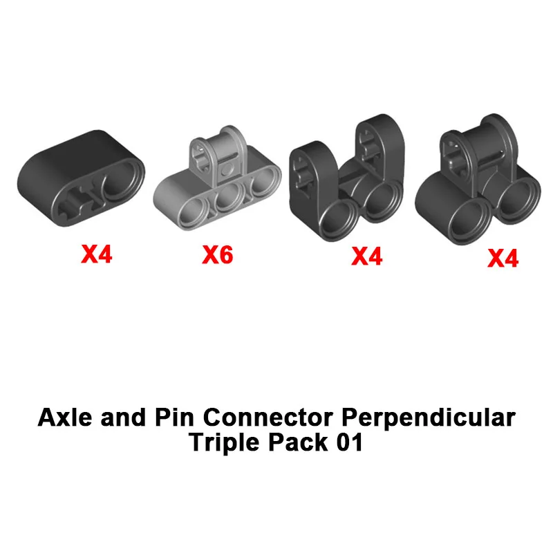 Ladrillos técnicos para Robot EV3, ruedas, ejes, piezas, conectores de Cable NXT, juego de núcleos 45544, juguetes Mindstorms 9898