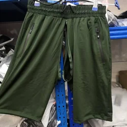 Pantalones de entrepierna abierta con cremallera Invisible para hombres, pantalones deportivos casuales, pantalones sueltos de talla grande, al aire libre, entrepierna abierta, negro, Verano