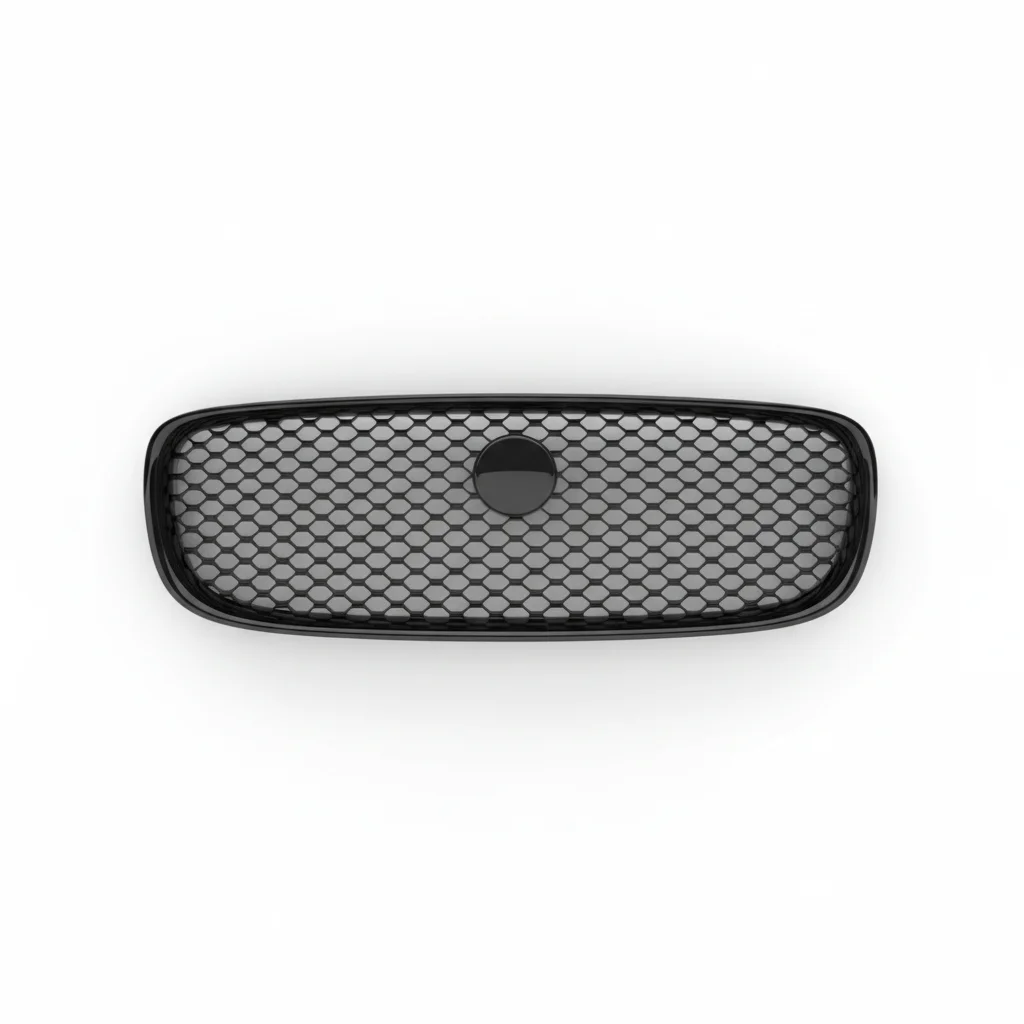 

CUF002CF-A ABS Auto Parts Mesh Custom Front Grill Accessories Carbon Fiber Car Grill for Jaguar XF2016-2017