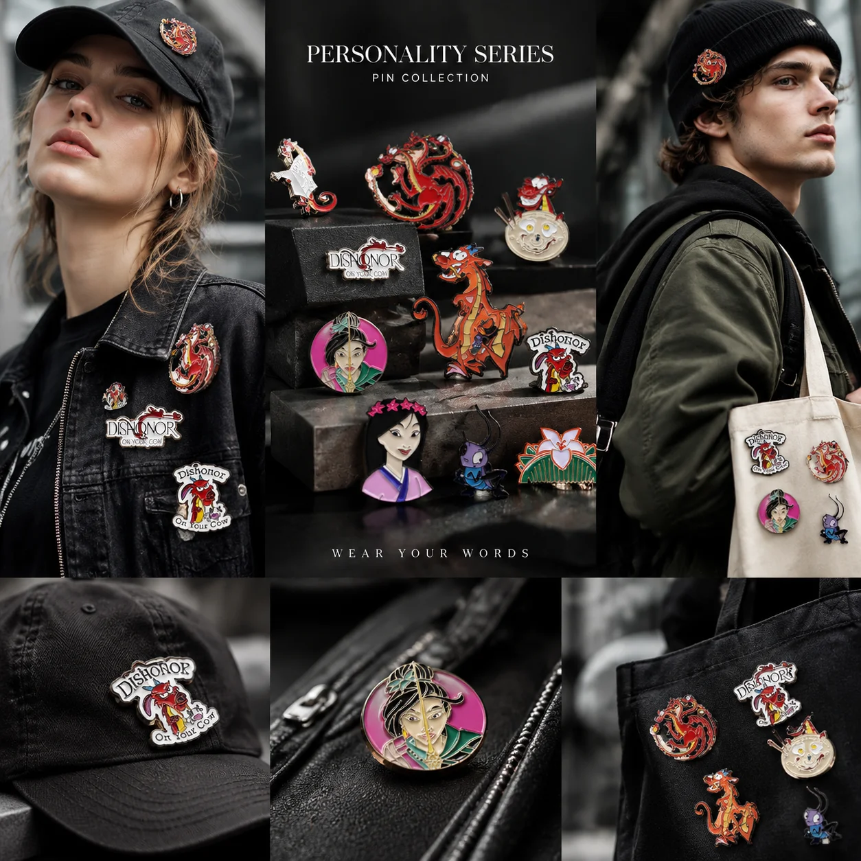 Dragon Brooch Badge Pin Drip Oil Alloy Lapel Pin Clothing Backpack Accessories Cross Border Foreign Trade Hot Sale for Men Women