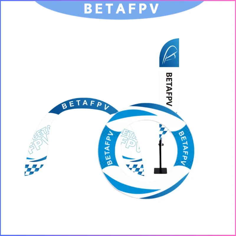 

Полный гоночный комплект FPV! Набор ворот и флажков BETAFPV с круглой аркой, портативный реквизит для тренировочного поля дрона для наружного использования в помещении