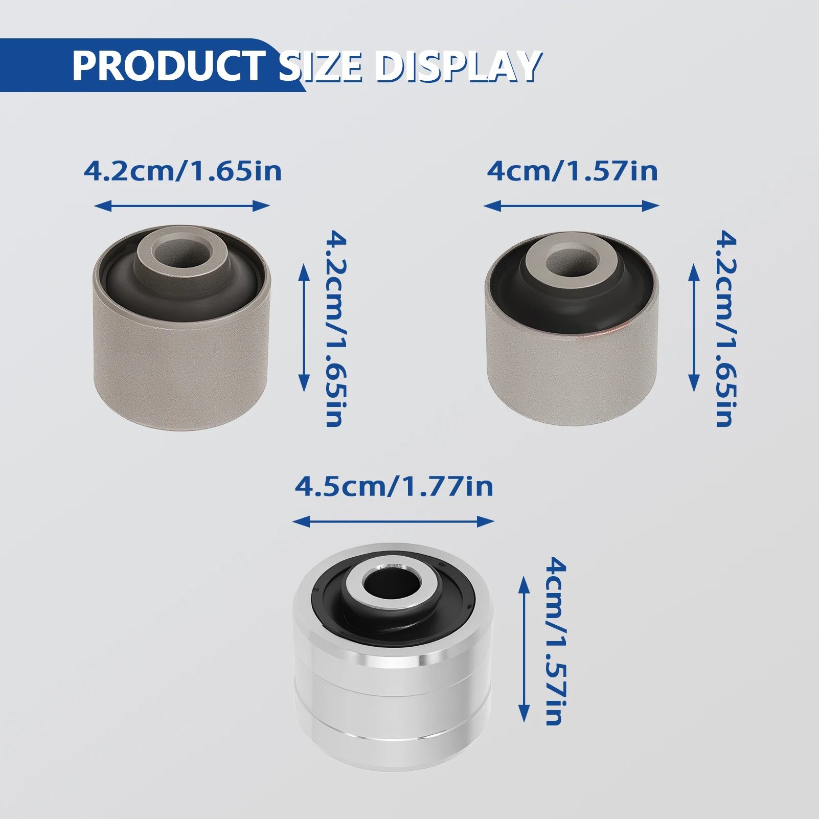 

3 PCS Suspension Knuckle Bushing K201383 FOR Dodge Journey 2009-2014 ‎523-082 4766562AB