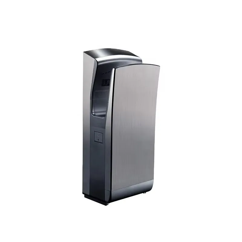 High Speed Automatic Jet Hand Dryer 304 Stainless Steel Commercial Use for Hotel Airport & Public Restroom