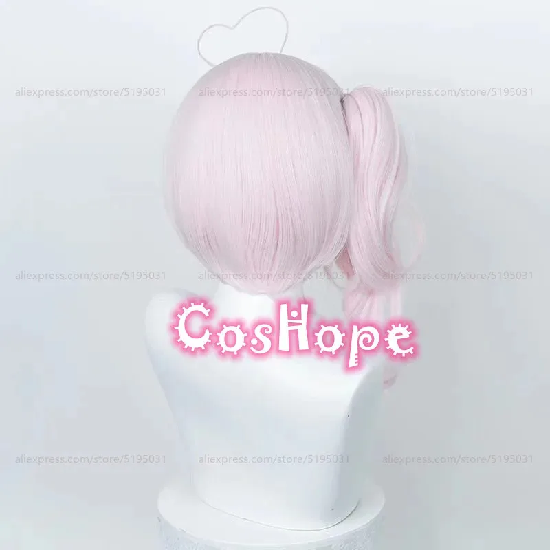 فيفي 2025 ماريا ماريونيت مع ذيل حصان الوردي تأثيري أنيمي شعر مستعار مقاومة للحرارة بيروكات صناعية هالوين #5