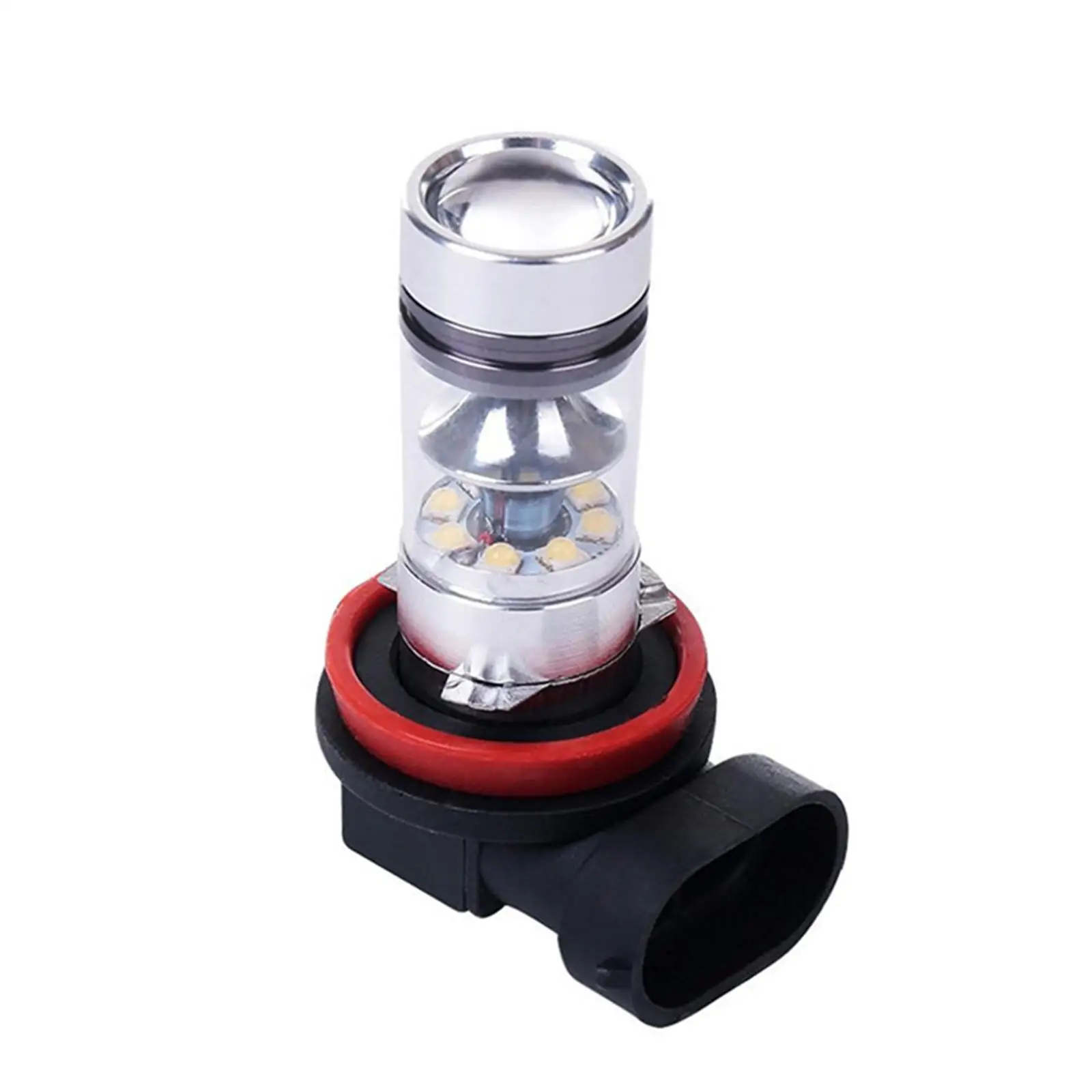LED Headlight Bulbs Wide Beam Aluminum Fog Lights Replacement 5W High Lumen for Vehicle Safety