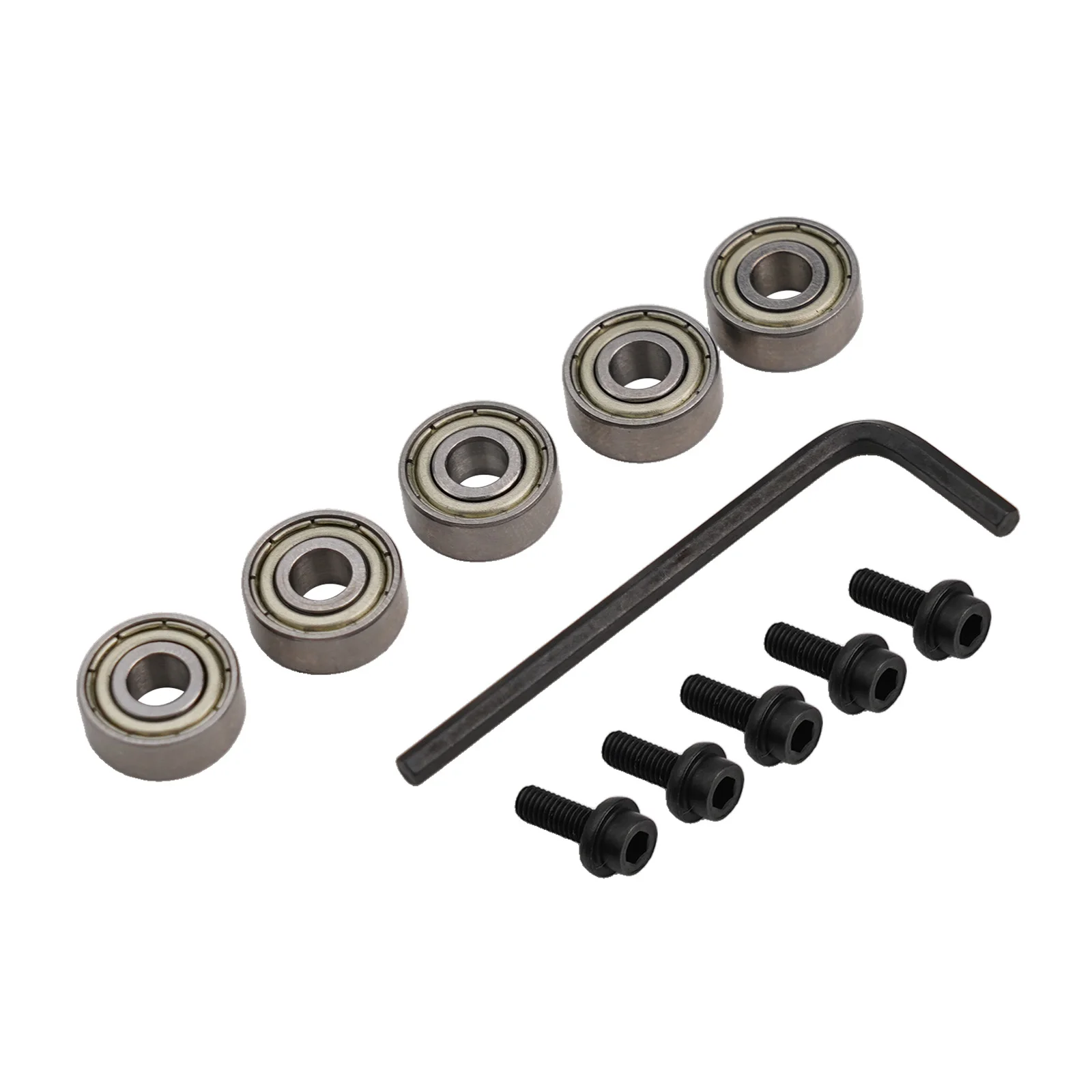 5pcs Router Bits Top Mounted Ball Bearings Guide For Router Bit Bearing Repair Woodworking Milling Cutter Bearing Accessories