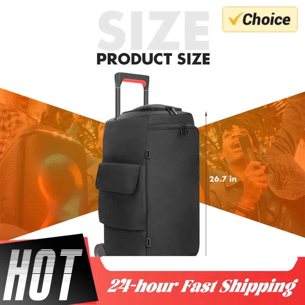 

Nylon Speaker Dust Cover Anti-Slip Padded Speaker Protective Cover Double-Sided Speaker Storage Bag for JBL PARTYBOX 310/320