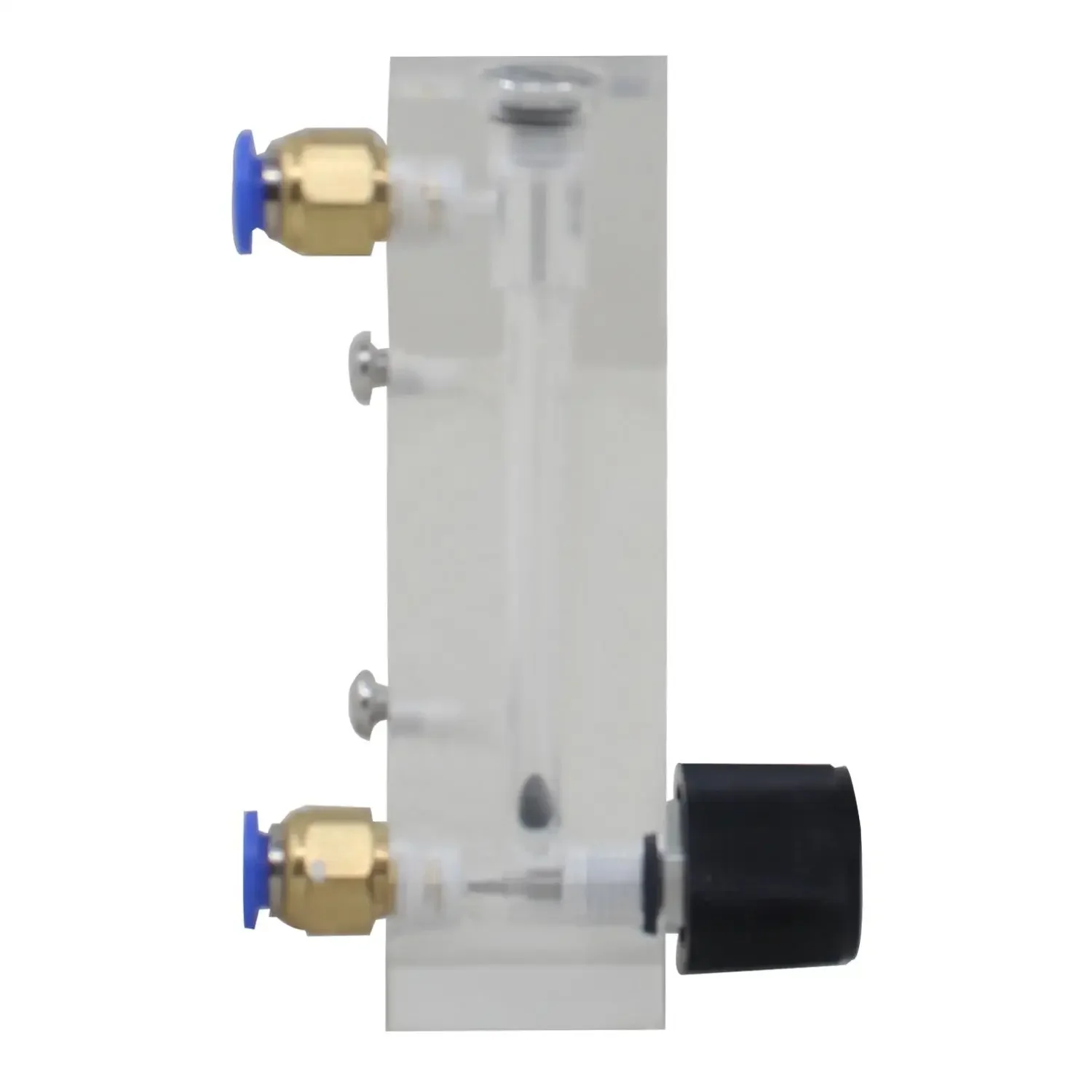 Акриловый корпус, газовый поплавок, ротаметр сжатого воздуха, анализатор жидкой воды, 1 шт., панельный регулируемый расходомер с клапаном