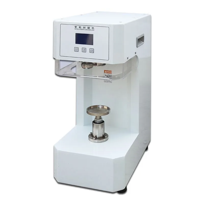 

Automatic can plastic can aluminum can milk tea sealing machine gland baler