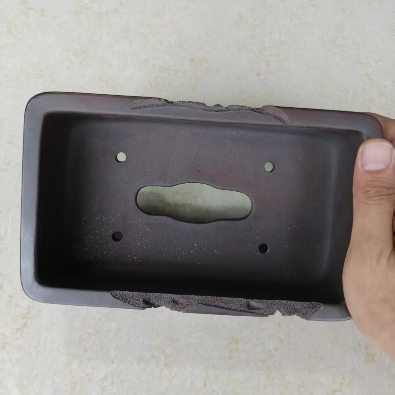 Hand Made Broken Style  High Quality Bonsai Pot