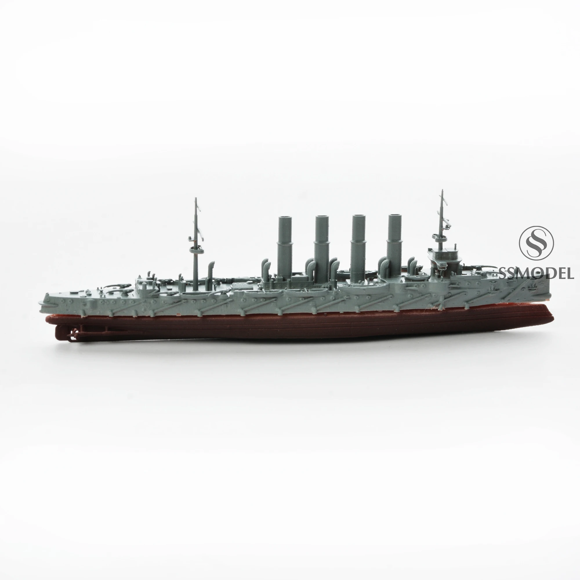 Russian Varyag Cruiser 3D Prints Ship Toy Model Assembled Homemade Hobby Toys 1/2000