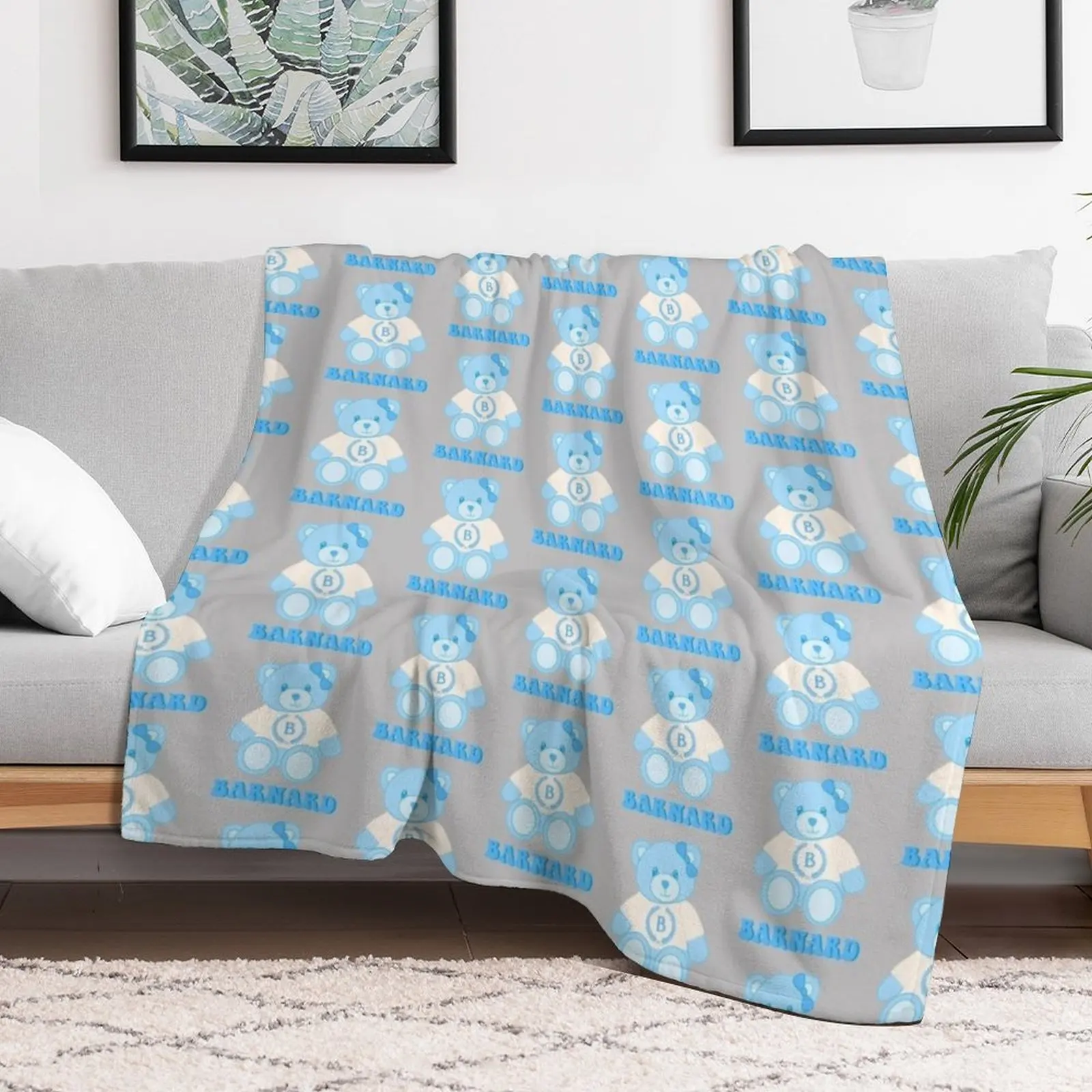 Barnard Millie Bear Throw Blanket Hairys Decorative Sofas Shaggy Blankets