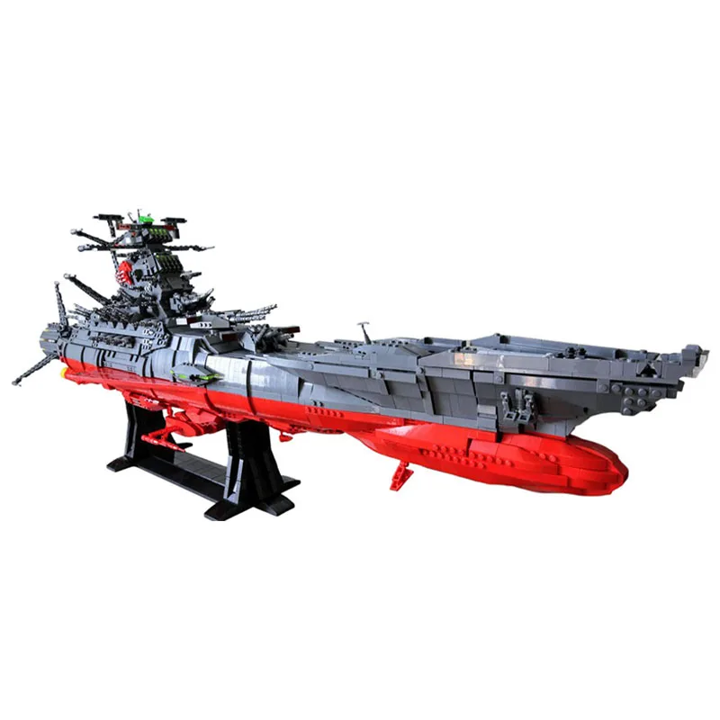 5325 Stück MOC Yamatoes Space Battleship UCS Sci-Fi Classic Warship DIY Modellbausteine Geburtstagsgeschenk