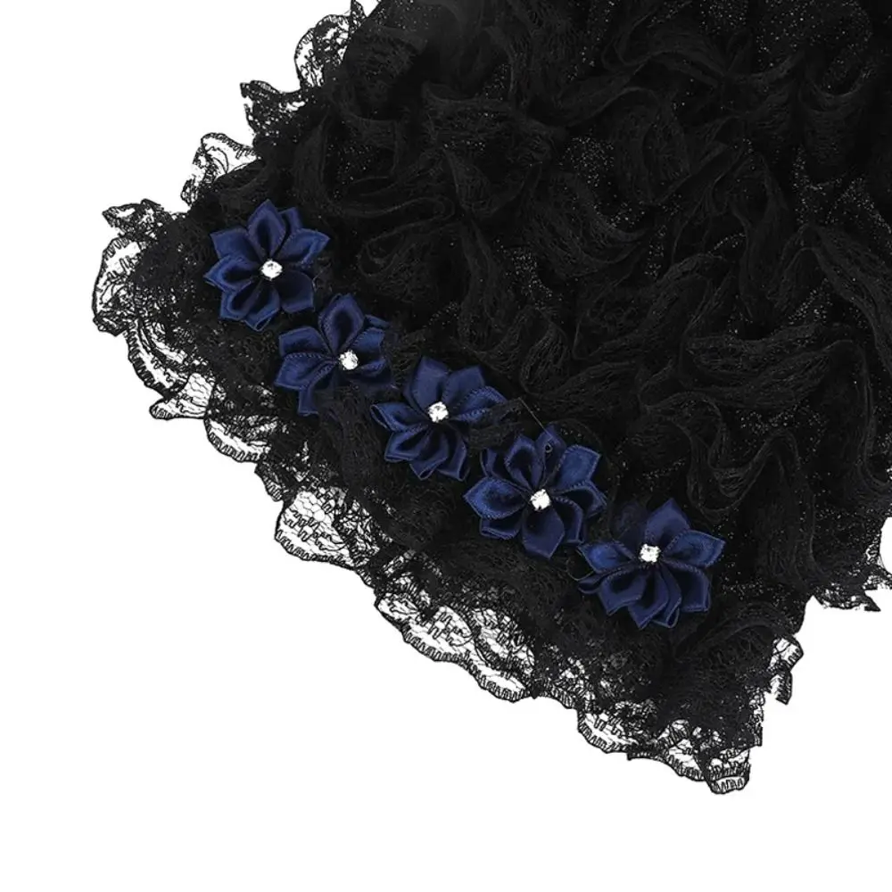 Fashion Summer Breathable Lace Mesh Turban Muslim Flower Hijab Headscarf Cap Headband Wrap Bonnet Hats Women\'s Headwear