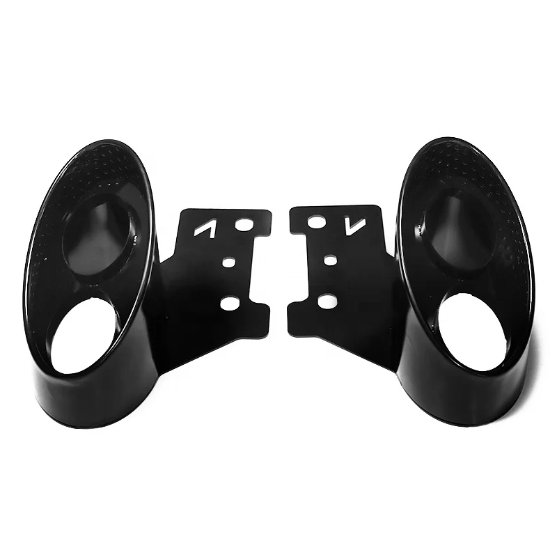 Upgraded versionSYPES 1 Pair A7 Exhaust Pipe Retrofit RS7 Style Bumper Diffuser Diverter Strip for   A7 S-line Body Kit 2019-