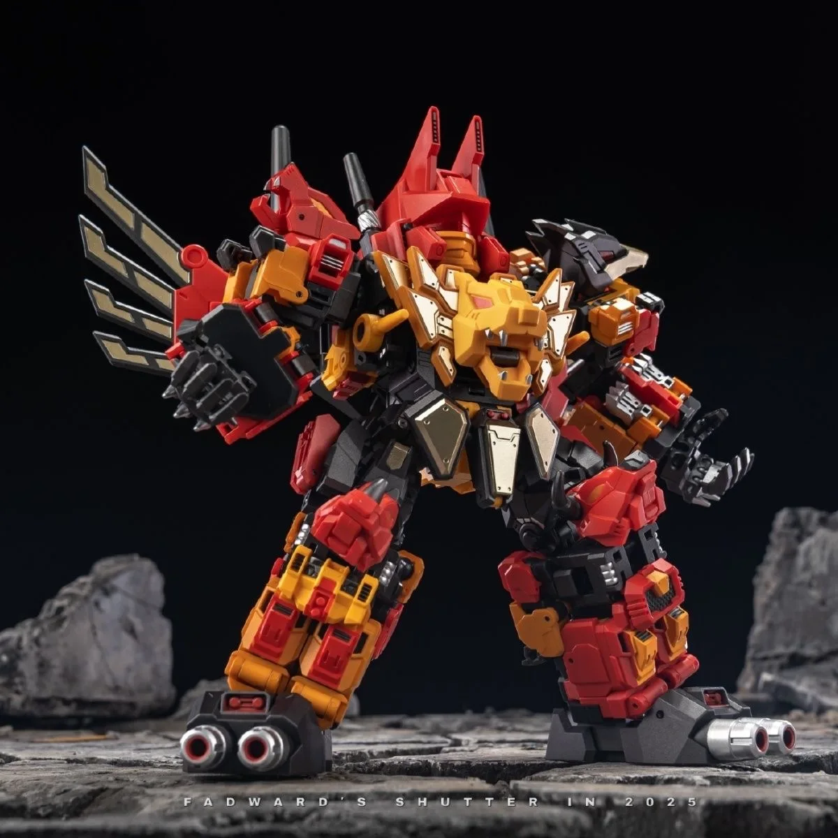 Transformation Toys Steel Head JGM-SKP01 Predaking MINI 5 in 1 Combiner Form 17CM Action Figures Toy Gift Collection