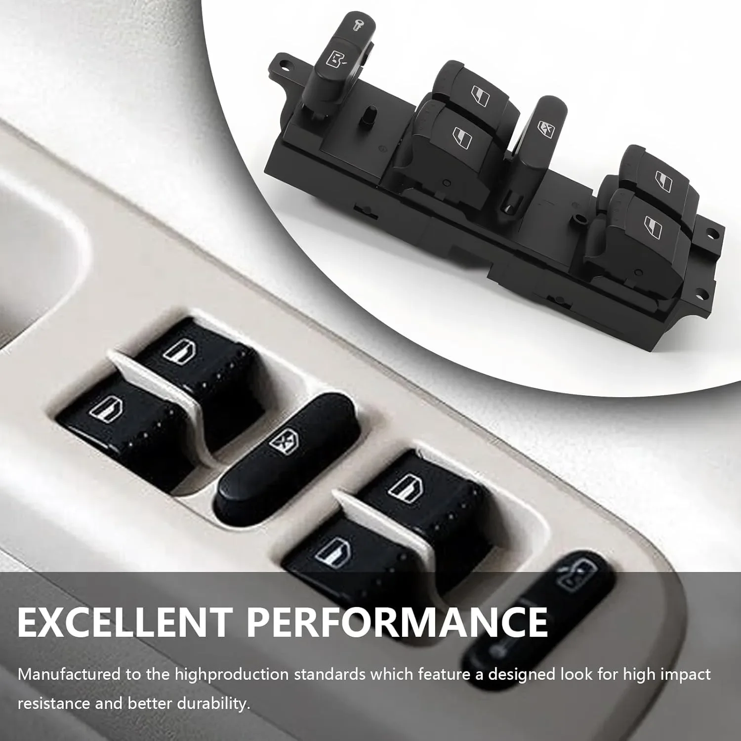 

NEW 1J4959857D 1J4959857C 1J4959857D Master Power Front Left Window Switch For VW Golf Jetta Bora MK4 Passat B5/B5.5 For Seat