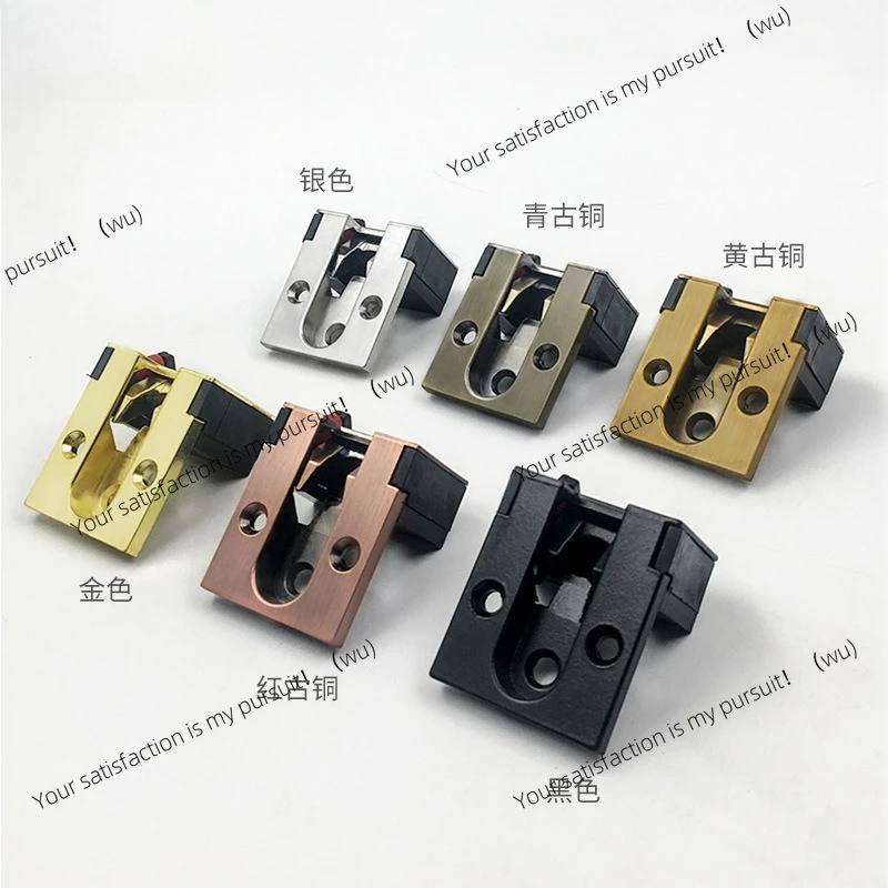 Customized anti-theft chain Concealed door chain Hotel hidden latch Hotel door lock Anti-theft room door Anti-theft lock Entry