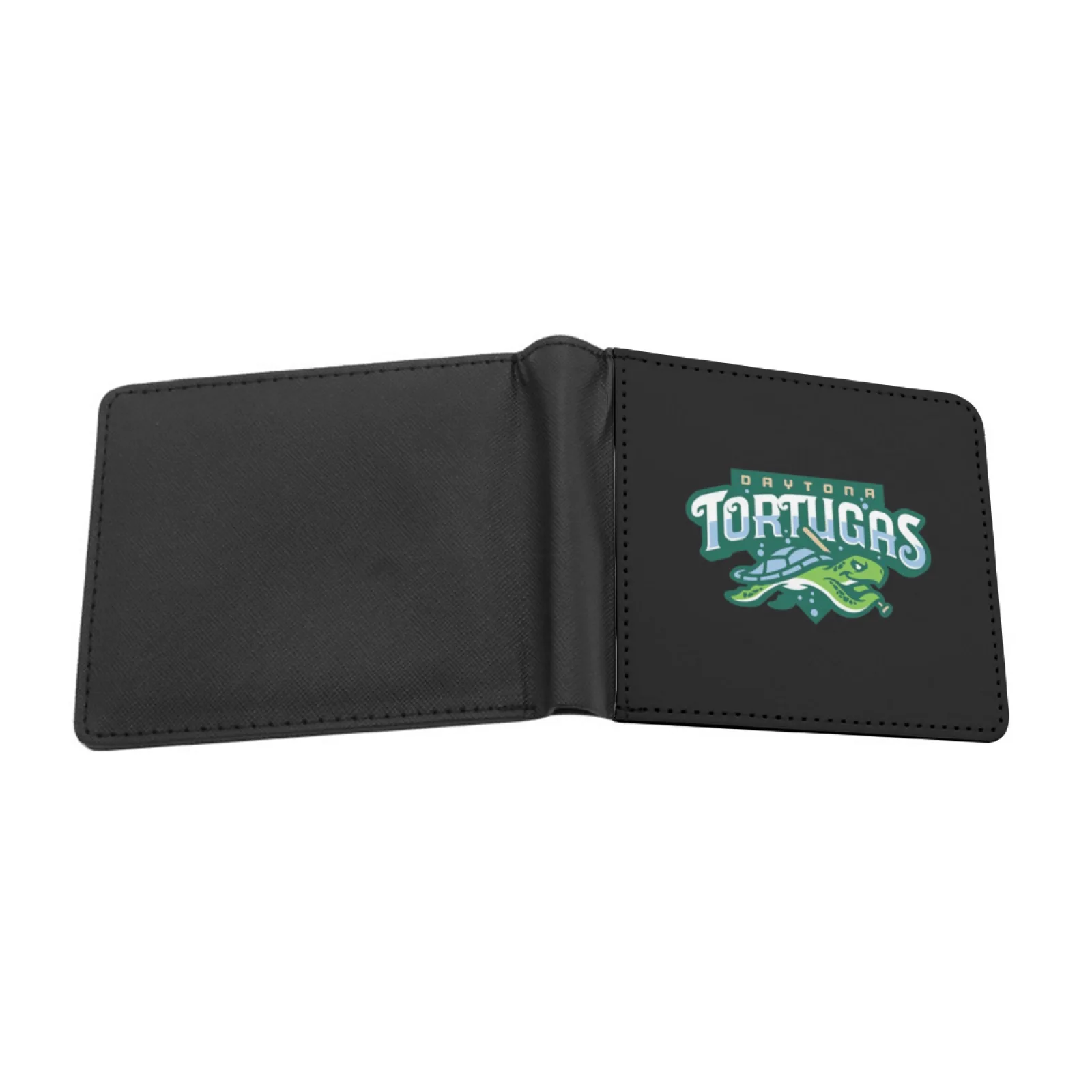 The Daytona Tortugas 2 Men Women Pu Leather Wallet Credit Card Holder Wallet Short Purse The Daytona Tortugas 2 Personalized