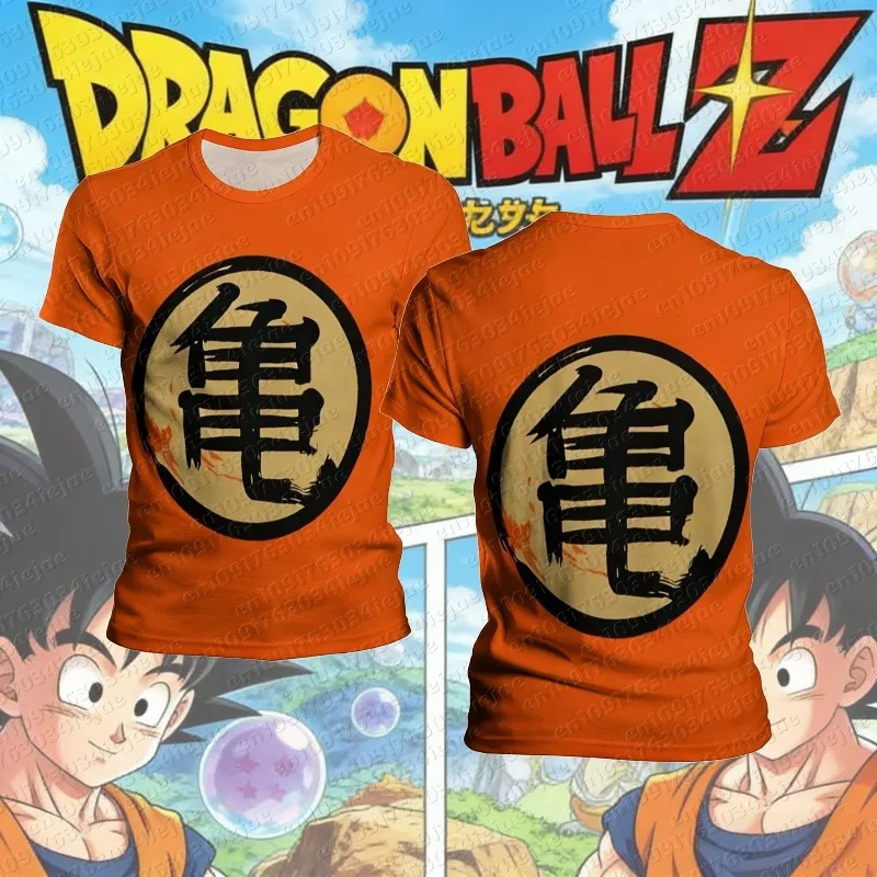 Dragon Ball Goku Cosplay T-Shirts Super Saiyan Jungen Kinderkleidung Kurzarm-T-Shirt Weiß Schwarz Orange Atmungsaktives Jersey