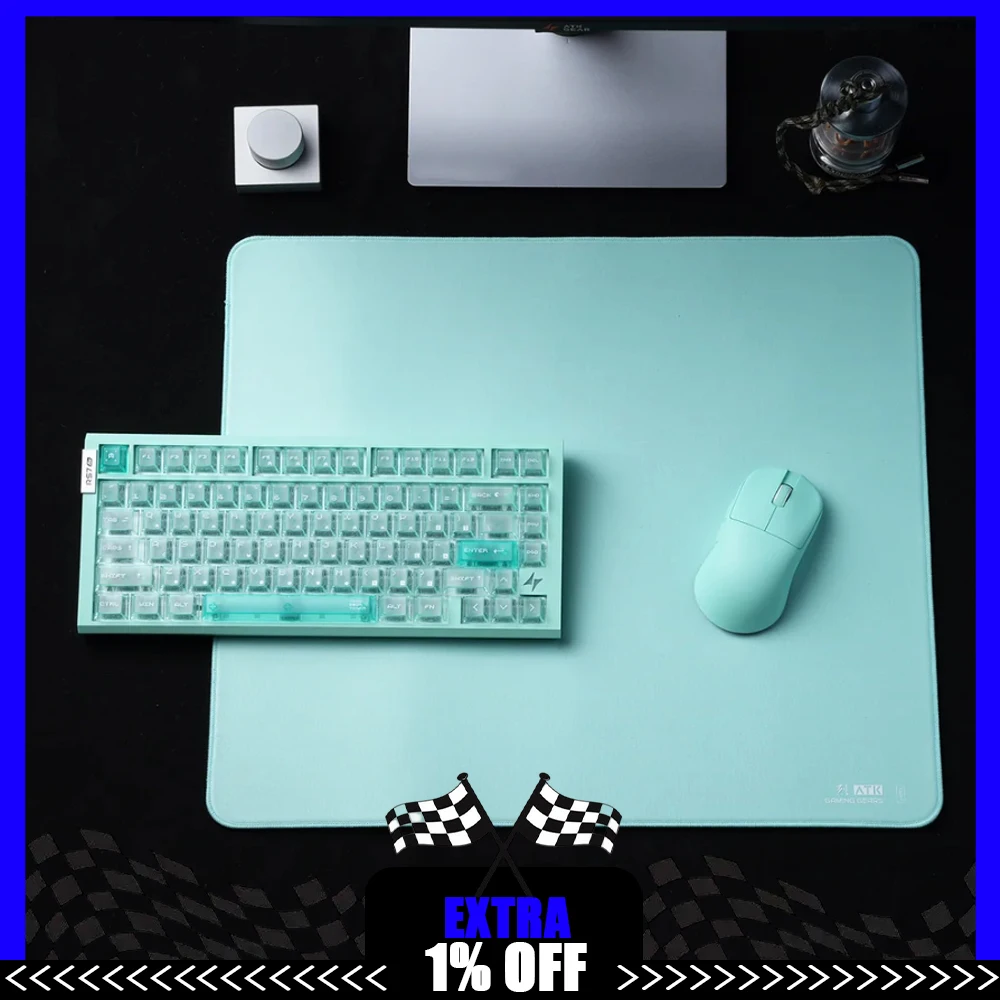 ATK Blaze Mousepads XSoft Recessed Edge 490 x 420 x 4mm Composite Blend Fiber Weave Polyurethane Base ESport Gaming Mouse Pad
