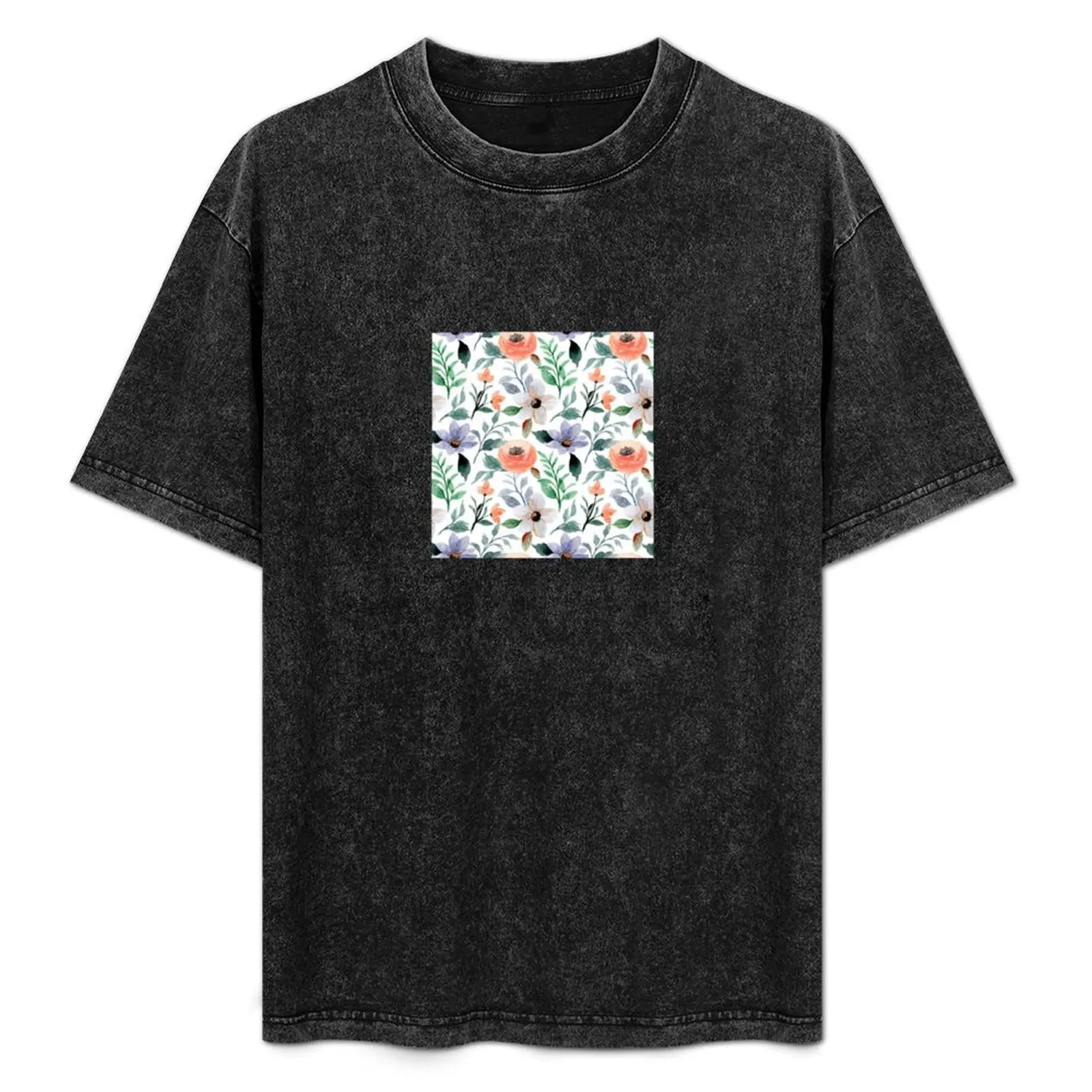 

Flower Pattern - Floral 10 T-Shirt summer clothes shirts graphic tees Men's t-shirt