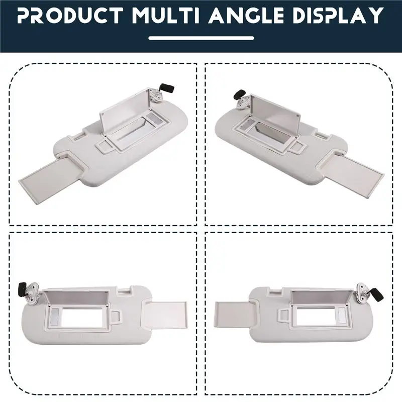 For Hover Haval H7 Car Interior Sun Visor Front Sun Shield Auto Inner Sunshade Antidazzle Visor Assy-A61E