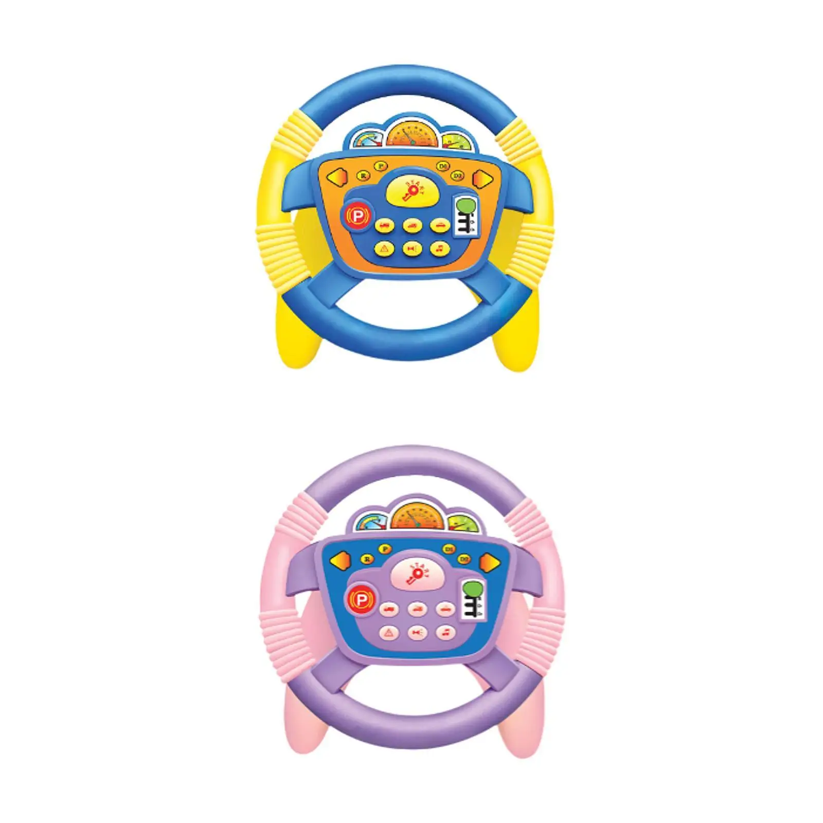 Simulated Steering Wheel Kids Sound Toy for Kids Boy Girls Holiday Gifts