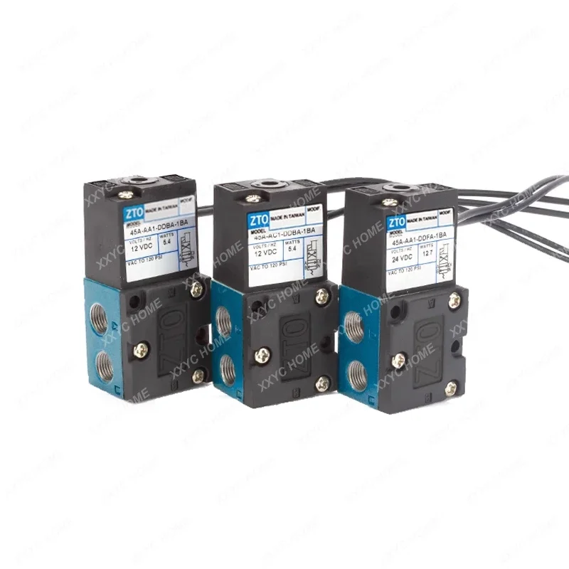 

45A 4 Way 5 Way High Frequency Solenoid Valve 45A-AA1-DDAA-1BA/DDFA/DDBA/DDAA MAC Marking Dispensing Machine Valve