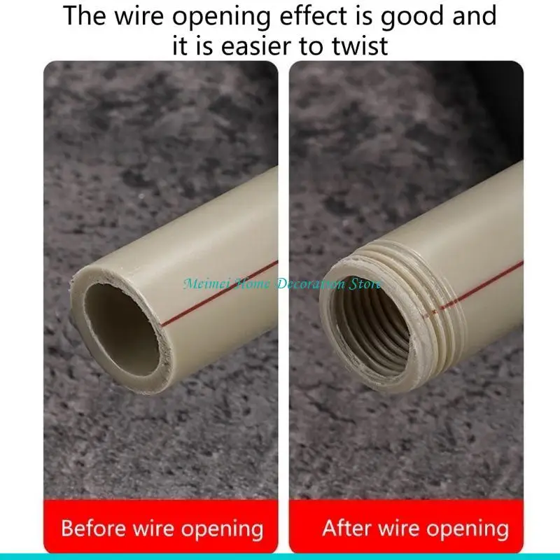 

H7BF 3/4 водопроводные трубы открывалка для внутреннего отверстия, инструмент для нарезки внутренней резьбы