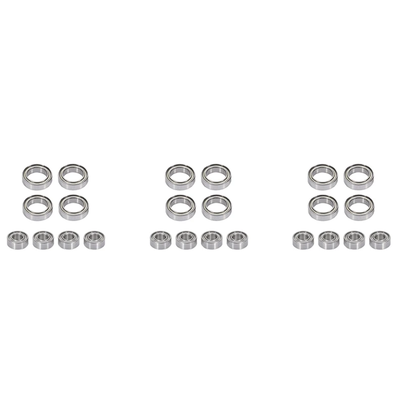 

X18A-24Pcs Ball Bearing Set For SG1603 SG1604 SG 1603 UDIRC UD1601 UD1602 UD1603 UD1604 1/16 RC Car Spare Parts Accessories