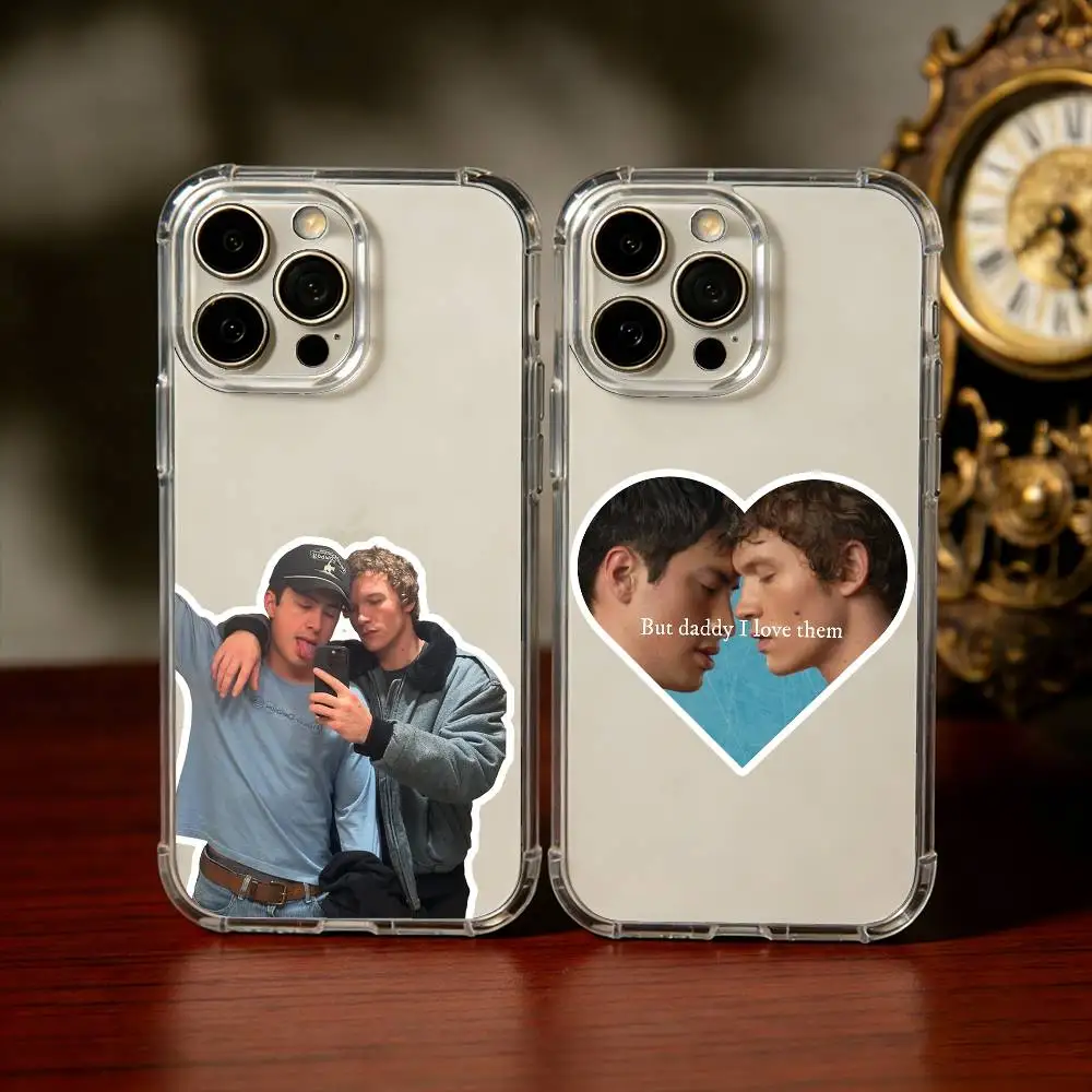 

Heated Rivalry S-Shane Hollander I-Ilya Rozanov Phone Case For iPhone 17 16 15 14 13 12 11 Mini Pro Max Plus Transparent Cover