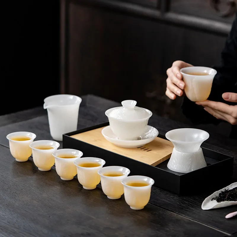 

Set Ice Seed Pu Yu Baicai Julai Business Gift Set Elegant Fun