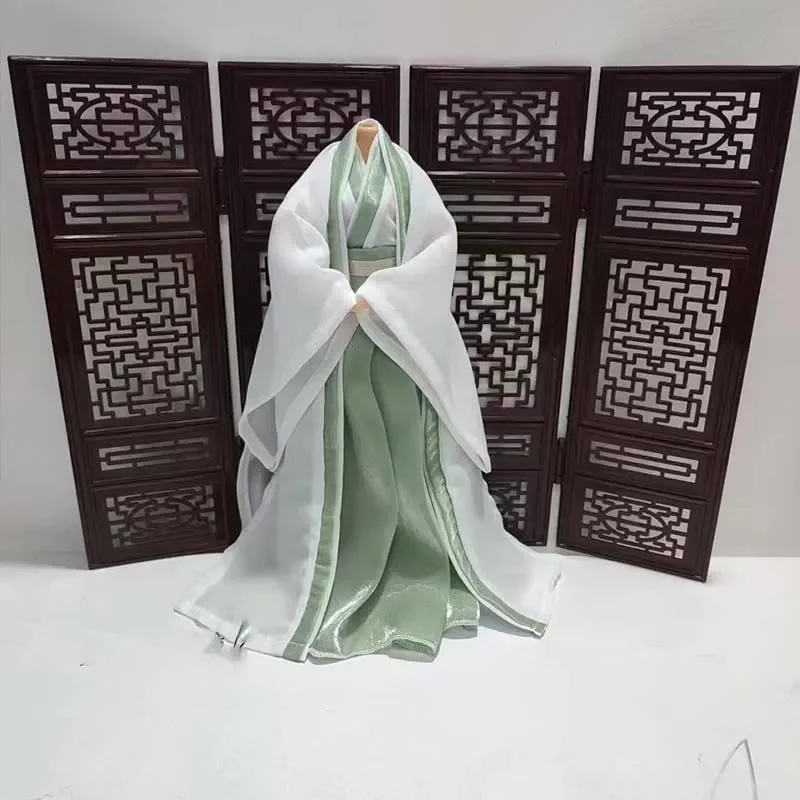 1/6 Scale Hanfu Ancient Style Dress Cosplay Costume Five Colors Clothes Model for 12in 30cm Female Soldier Action Figure Body