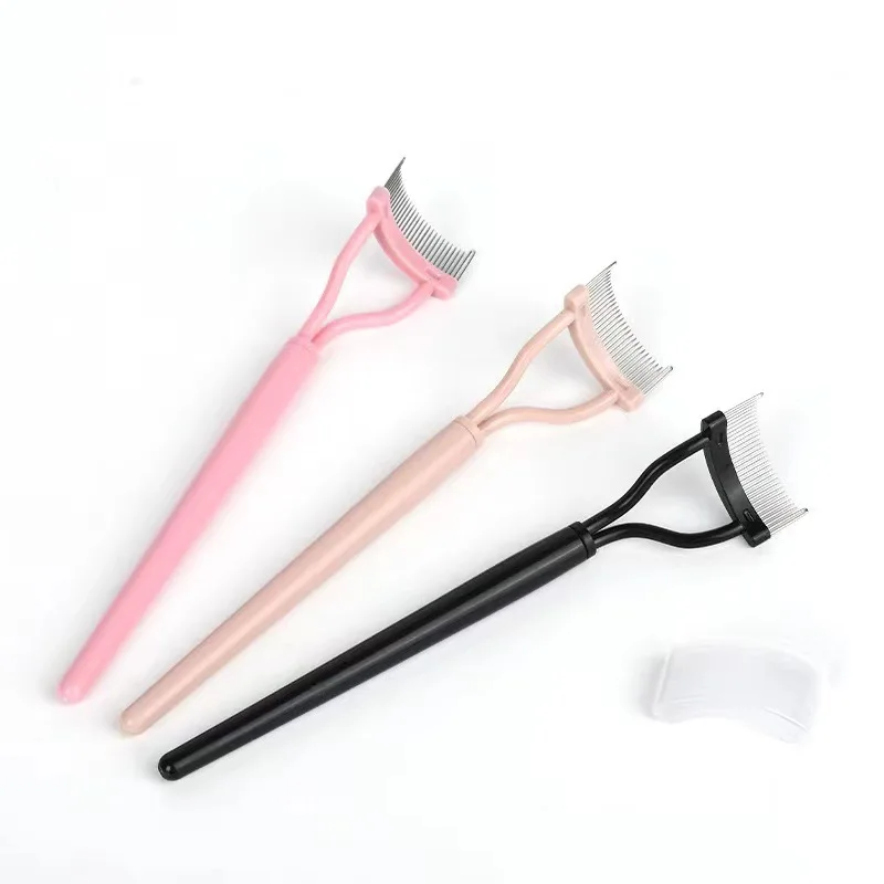 1pc metal modelador de cílios lash separador escova pente rímel onda beleza maquiagem lash separador ferramenta cosmética novo atacado