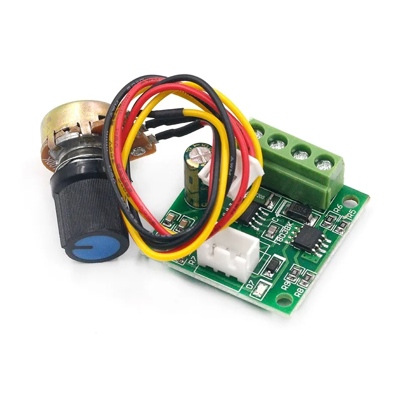 PWM Motor Speed Controller Automatic DC Motor Regulator Control Module Low Voltage DC 1.8V to 15V 2A