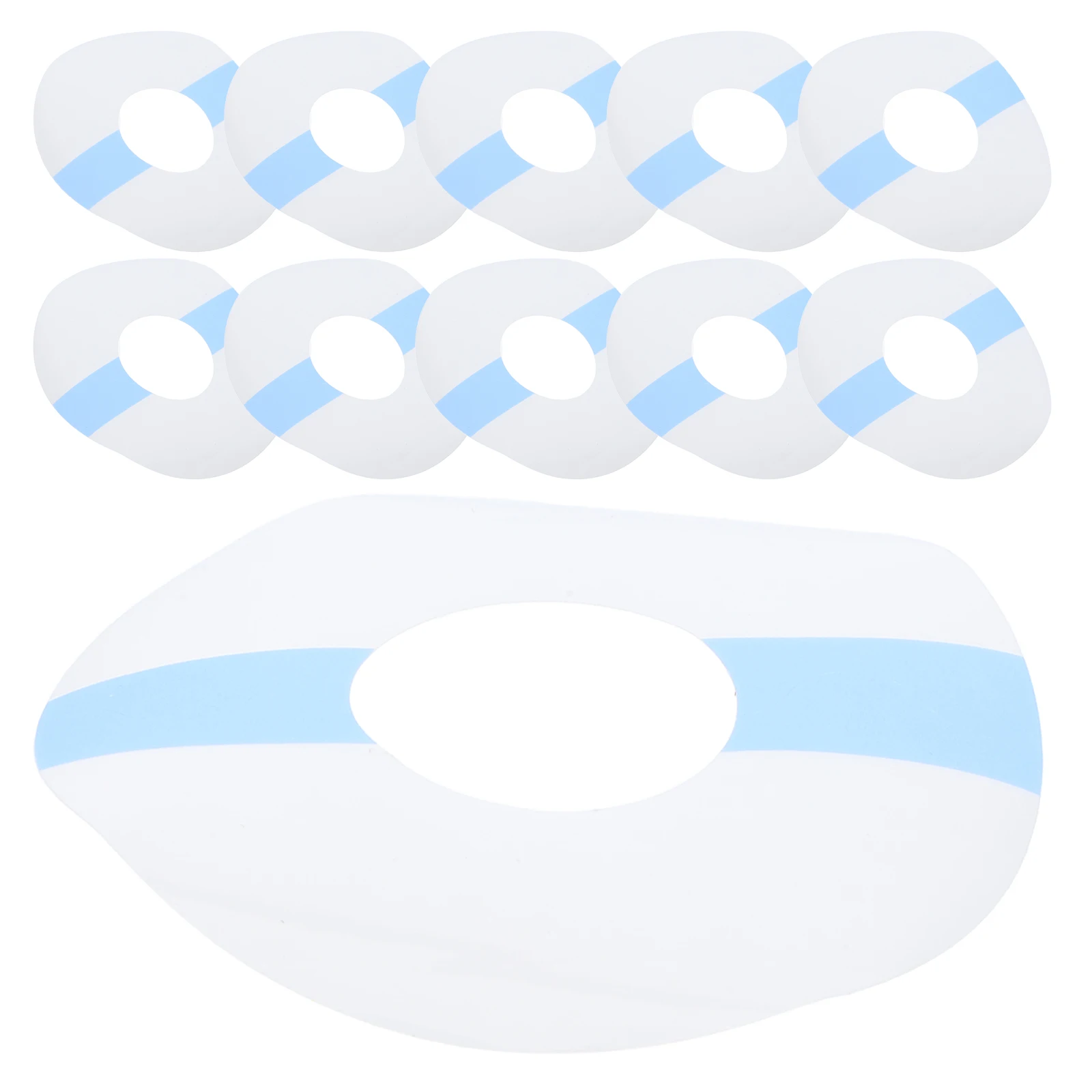 

50 Pcs Fixed Patch Round Sensor Covers Fixes Patches for Sports Adhesive Practical Non-slip