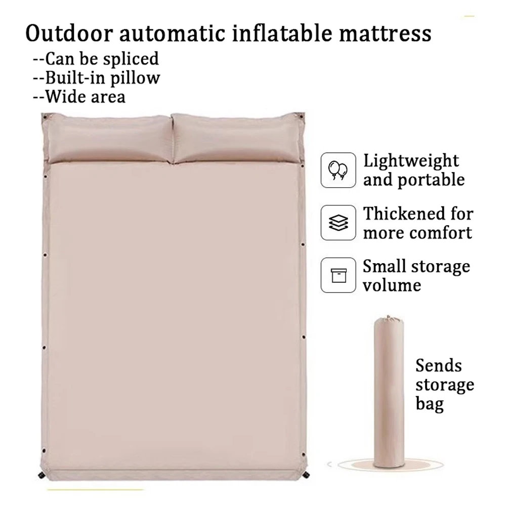 

Inflatable Mattress Camp Cushion Outdoor Tent Camping Mat Self-inflating Mattress Camping Sleeping Pad Portable Sleeping Pad