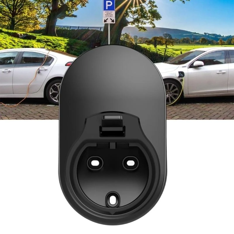 Sturdy EV Holder Wall Mount with Weatherproof Design Charging Station Accessory for Organized Charging Stations 601C