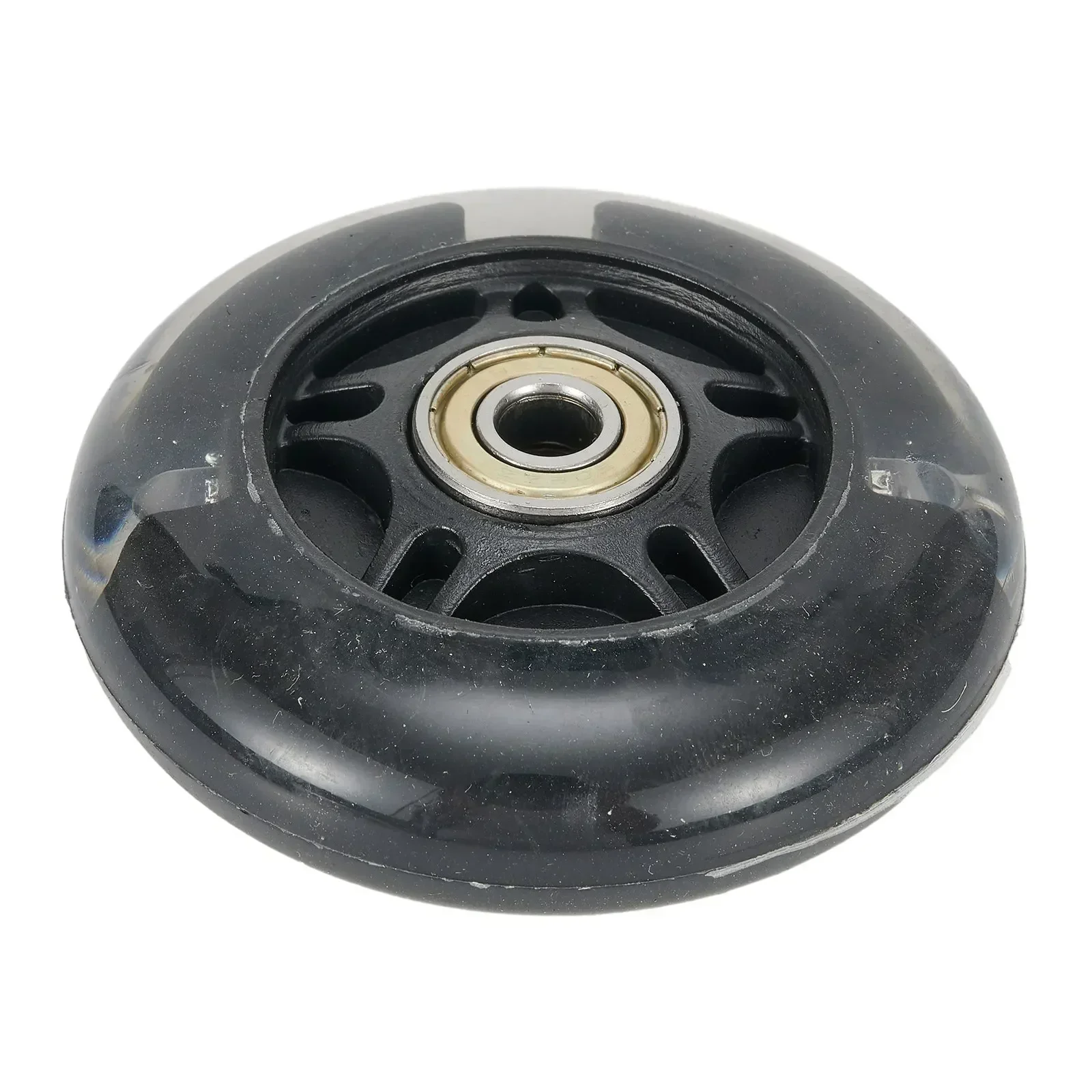 Luminous Ultra Quiet Wheels Shock-absorbing Wear Resistant PU 80 22mm Flashing Wheels Children\'s Twisting Wheels Quiet Wheels